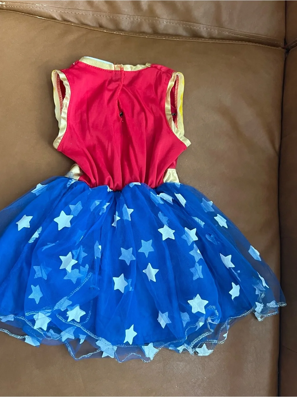 Rubie's DC Comics Wonder Woman Deluxe Girls' Tutu Costume Dress Halloween Sz XS